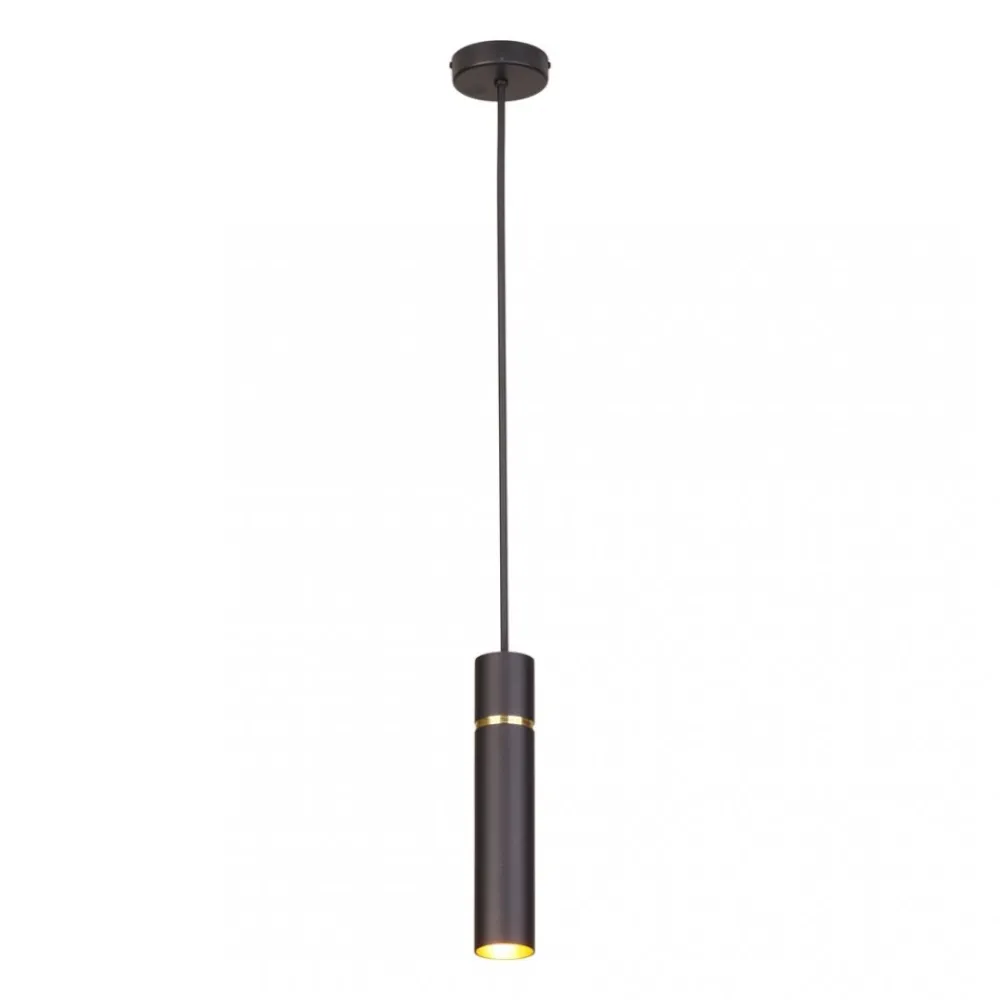 Lampa Wisząca LYNX Czarny Złoty 1xE14 6cm * Eko-light Outlet