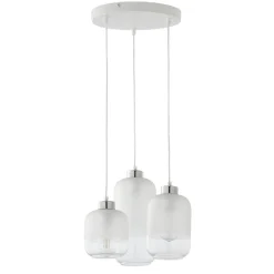 Lampa wisząca MARCO biała 3xE27 * TK Lighting