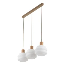 Lampa wisząca MELIA sabia beżowa 3xE27 * TK Lighting Online
