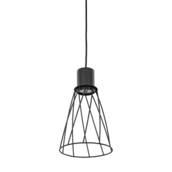 Lampa wisząca MODESTO czarna 1xGU10 16 cm * TK Lighting Best