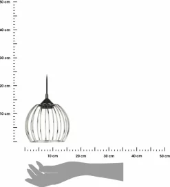 Lampa wisząca New York Bubble 16 srebrna * HowHomely Outlet