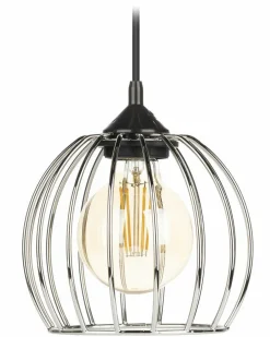 Lampa wisząca New York Bubble 16 srebrna * HowHomely Outlet