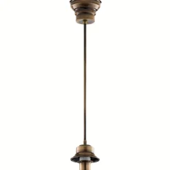 Lampa wisząca OPAL mosiądz patynowany 36 cm 1xE27 * Jupiter Discount