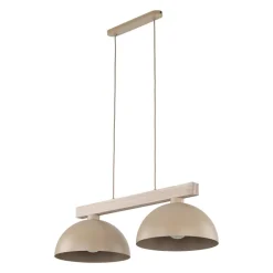 Lampa wisząca OSLO sabia beżowa 2xE27 * TK Lighting Online