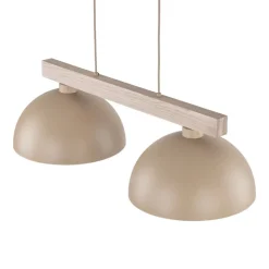 Lampa wisząca OSLO sabia beżowa 2xE27 * TK Lighting Online