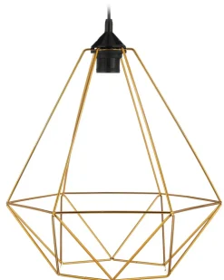 Lampa wisząca Paris Diamond 35 cm miedź * HowHomely Best