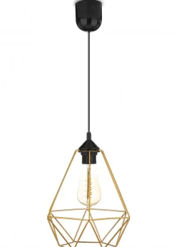 Lampa wisząca Paris Diamond 24 cm miedź * HowHomely Sale