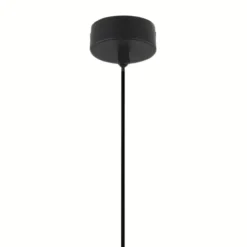 Lampa wisząca PEARL czarna klosz grafitowy 1xG9 * TK Lighting Best