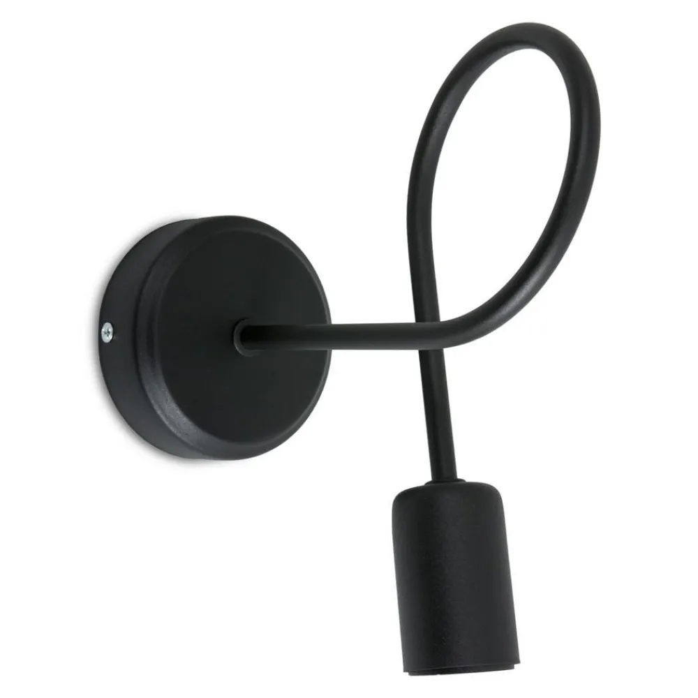Lampa wisząca Pig Tail czarna nowoczesna * Bodek Sale