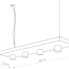 Lampa Wisząca PLANT Biały 4xGU10 * Nowodvorski New