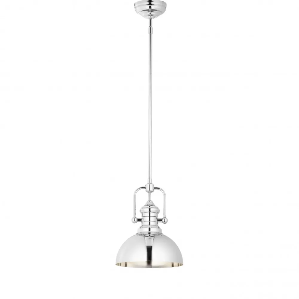 Lampa Wisząca PLATINO Srebrny 1xE27 31 cm * Jupiter Hot