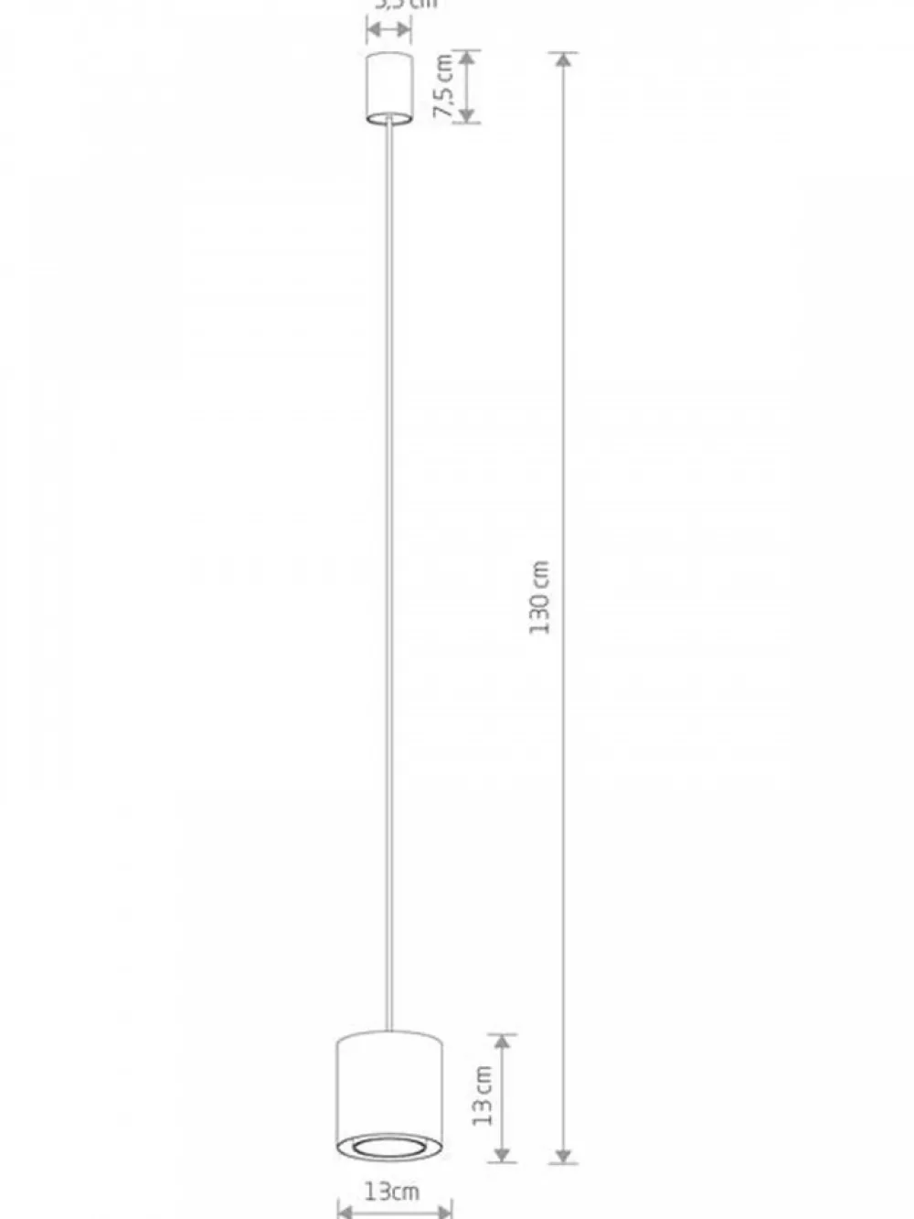 Lampa wisząca POINT DUO czarna 1xGU10 * Nowodvorski Sale
