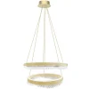 Lampa wisząca PRECIOSA Złota 2 Okręgi 85W LED 4000K 60cm * Eko-light Online