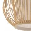 Lampa Wisząca PUKET Biały Brązowy Abażur 1xE27 26cm * Nowodvorski Online