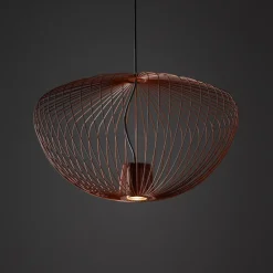 Lampa wisząca PUMPKIN M ceglasta 1xGU10 * Nowodvorski New