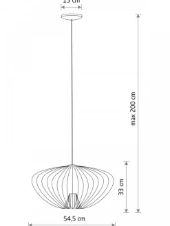 Lampa wisząca PUMPKIN M szara 1xGU10 * Nowodvorski Outlet