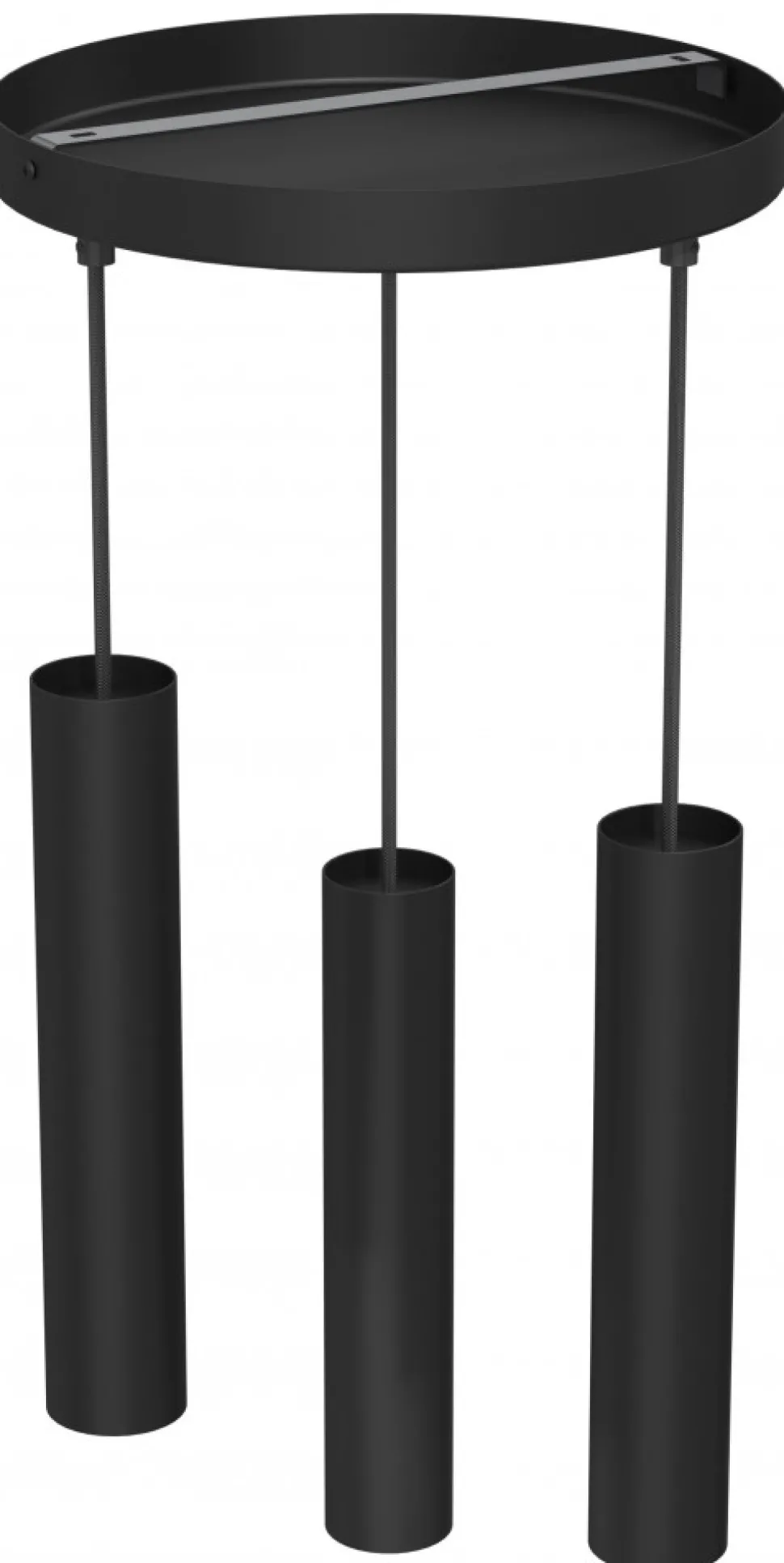 Lampa Wisząca RAITO Czarny 3xGU10 Plafon