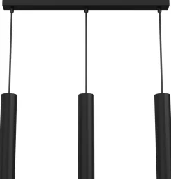 Lampa Wisząca RAITO Czarny 3xGU10 * Luminex Clearance