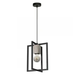 Lampa Wisząca RALPH Czarny 1xE27 * Eko-light New