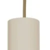 Lampa Wisząca RENO Beżowy Złoty 1xGU10