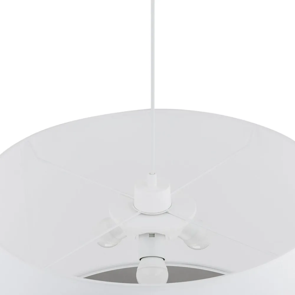 Lampa wisząca RONDO biała 3xE27 * TK Lighting New