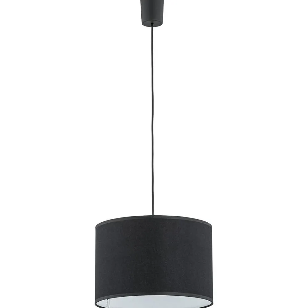 Lampa wisząca RONDO czarna 3xE27 * TK Lighting Discount
