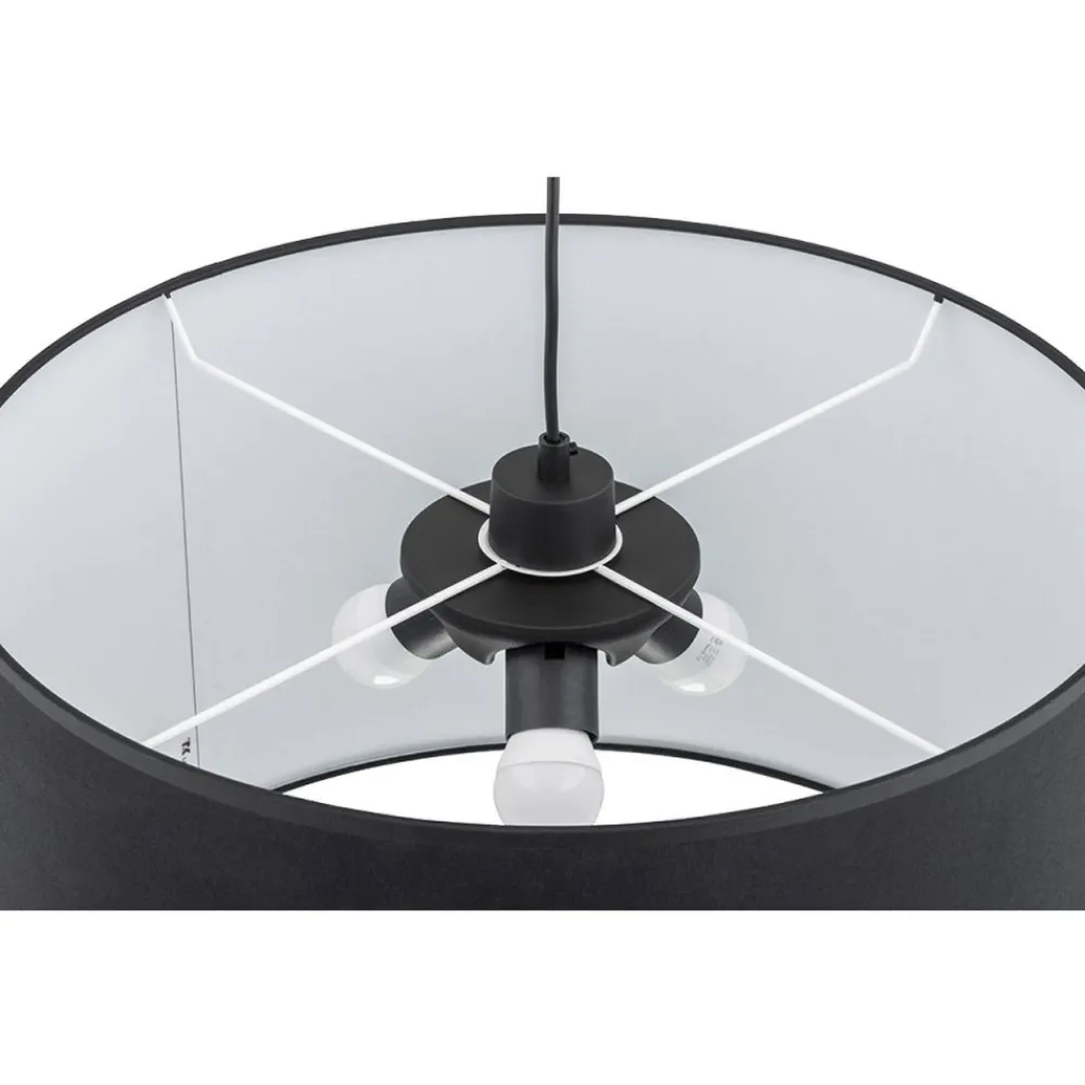 Lampa wisząca RONDO czarna 3xE27 * TK Lighting Discount