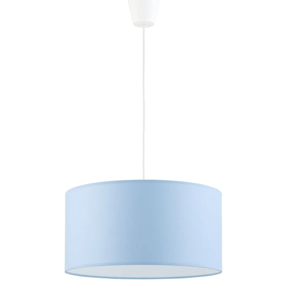 Lampa Wisząca RONDO KIDS Niebieski Abażur 1xE27 40cm * TK Lighting Online