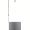 Lampa wisząca RONDO szara 3xE27 * TK Lighting