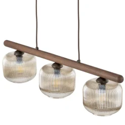 Lampa wisząca SALVIA brązowa 3xE14 * TK Lighting New