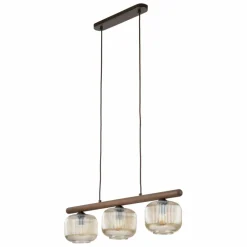 Lampa wisząca SALVIA brązowa 3xE14 * TK Lighting New