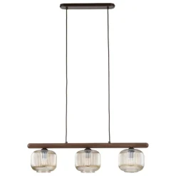Lampa wisząca SALVIA brązowa 3xE14 * TK Lighting New