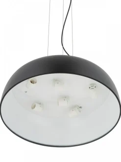 Lampa wisząca SATELLITE M czarna 7xE27 * Nowodvorski Hot