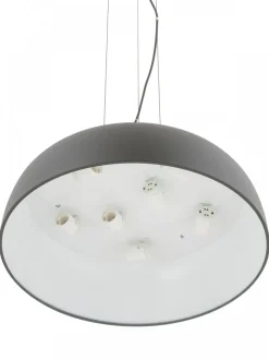 Lampa wisząca SATELLITE M grafitowa 7xE27 * Nowodvorski