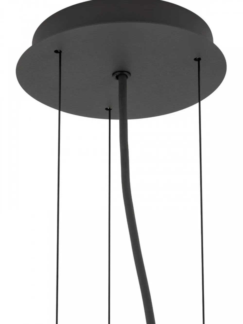 Lampa wisząca SATELLITE S grafitowa 3xE27 * Nowodvorski Best