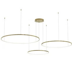 Lampa wisząca SATURNO Złota 100W LED 4000K * Eko-light