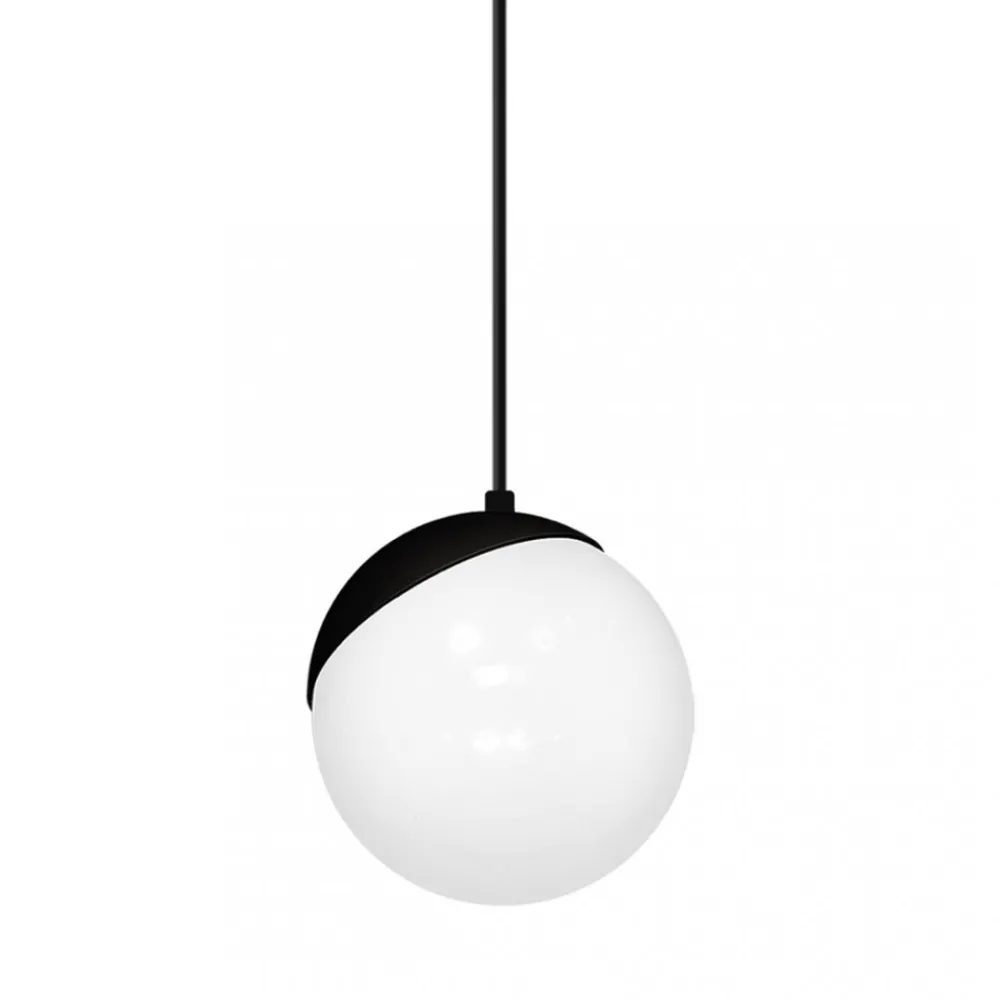 Lampa Wisząca SFERA Czarny Szklane Klosze 3xE14 * Eko-light Discount