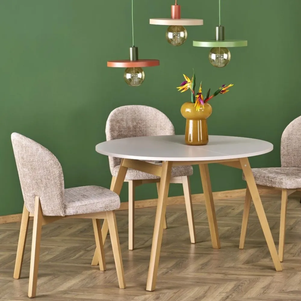Lampa wisząca SILA ceglasta sabia beżowa 1xE27 30 cm * TK Lighting