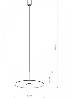 Lampa wisząca SIMONE szary 1xGX53 * Nowodvorski Online
