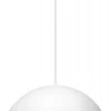 Lampa Wisząca SINGLE Biały Metalowy Klosz 1xE27 50cm * Luminex Hot