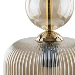 Lampa wisząca SOPHIA czarna klosz beżowy 1xE14 15 cm * TK Lighting Clearance