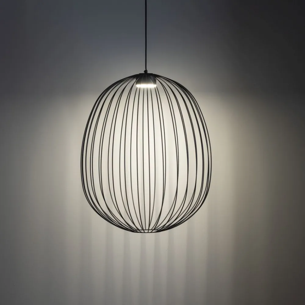 Lampa wisząca SPHERA L czarna 1xGX53 * TK Lighting Hot