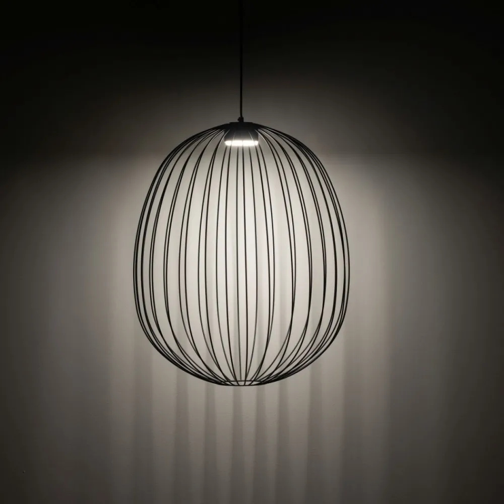 Lampa wisząca SPHERA L czarna 1xGX53 * TK Lighting Hot