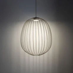 Lampa wisząca SPHERA L sabia beżowa 1xGX53 * TK Lighting Discount