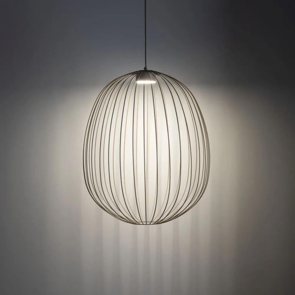 Lampa wisząca SPHERA L sabia beżowa 1xGX53 * TK Lighting Discount