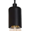Lampa Wisząca SPINDEL Czarny 7xE27 * Luminex New