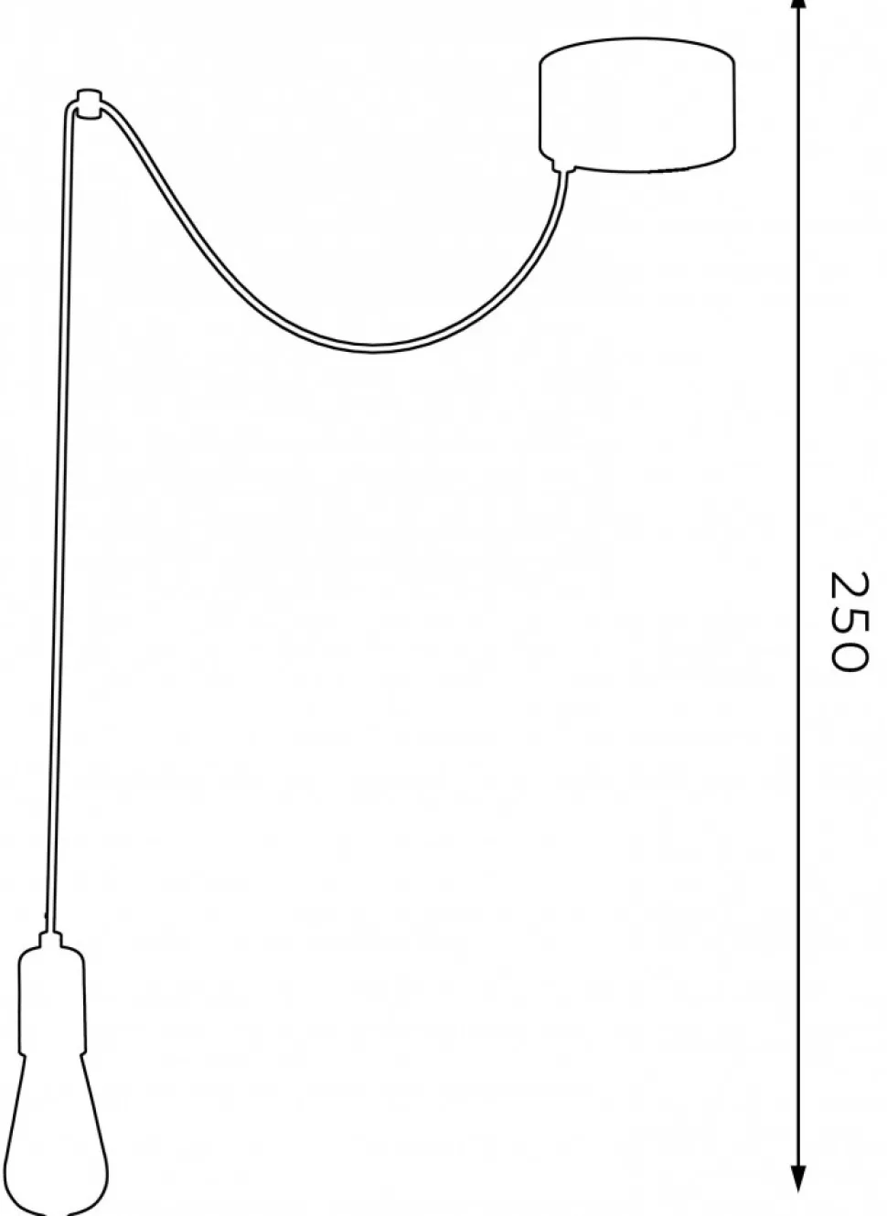 Lampa Wisząca SPINDEL Czarny 7xE27 * Luminex New