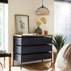 Lampa wisząca Suwa Black 35 cm * Atmosphera Hot