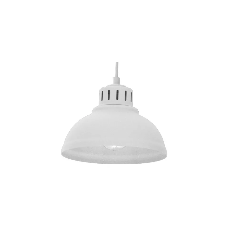 Lampa Wisząca SVEN Biały Metalowy Klosz 5xE27