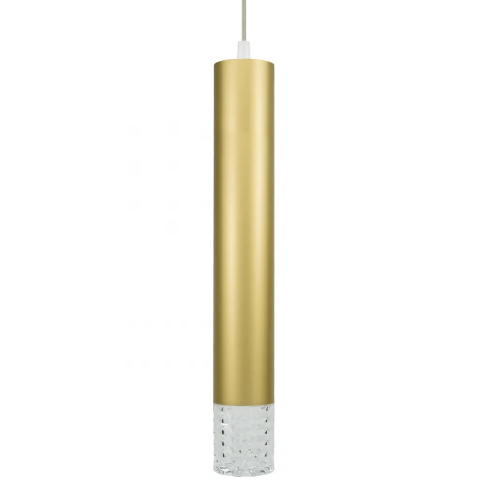 Lampa wisząca TUBI Złoty 1xGU10 5,5cm * Eko-light Clearance